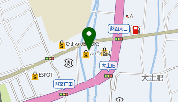 宅配ロッカーPUDO ウエルシア 函南仁田店の地図画像