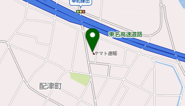 宅配ロッカーPUDO ヤマト運輸 豊田上郷営業所の地図画像