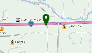 宅配ロッカーPUDO ヤマト運輸 八女蒲原営業所の地図画像