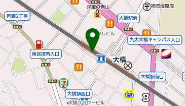 宅配ロッカーPUDO レイリア大橋の地図画像