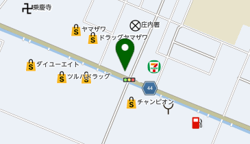 宅配ロッカーPUDO ヤマト運輸 東田川余目営業所の地図画像