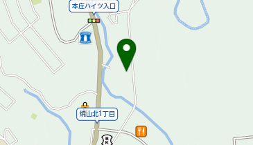 宅配ロッカーPUDO ザ・ビッグ 焼山店の地図画像