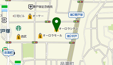 宅配ロッカーPUDO イオンスタイル東戸塚(Qst)の地図画像