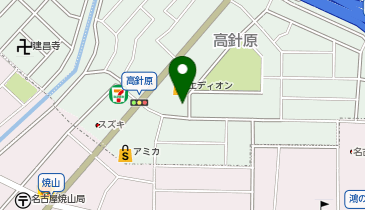 宅配ロッカーPUDO イオンスタイル高針(Qst)の地図画像