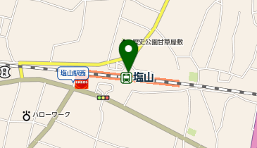 宅配ロッカーPUDO JR東日本 塩山駅 きっぷ売場横(M-1)の地図画像