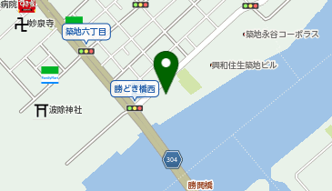 中島水産株式会社」(中央区-社会関連-〒104-0045)の地図