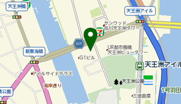 寺田倉庫株式会社の地図画像