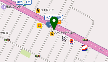 株式会社タイヨーの地図画像