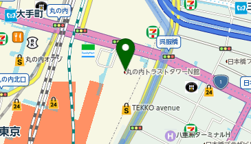 山田コンサルティンググループ株式会社の地図画像