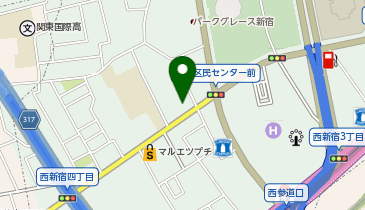 株式会社gumiの地図画像