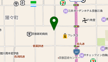 浅見株式会社の地図画像
