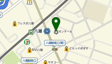 株式会社モンテールの地図画像