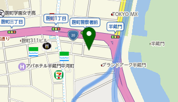 株式会社エフエム東京の地図画像
