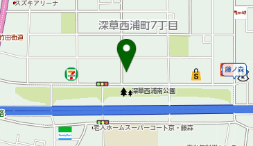 近畿音響工業株式会社の地図画像