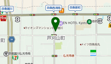株式会社キヤミーの地図画像