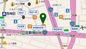 MRC株式会社の地図画像