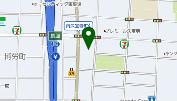 株式会社ユーシンの地図画像