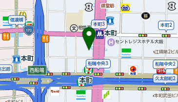 オーミケンシ株式会社の地図画像