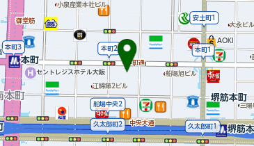 センコー情報システム株式会社の地図画像