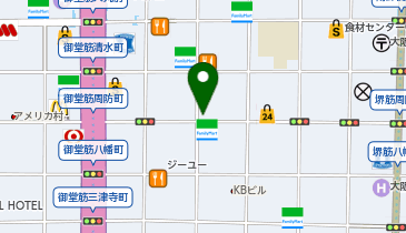あいあい株式会社の地図画像