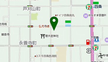 京都小泉株式会社の地図画像
