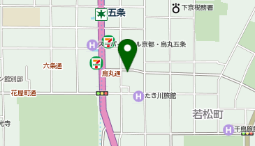 上村紙株式会社の地図画像