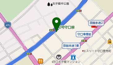 三誠株式会社の地図画像