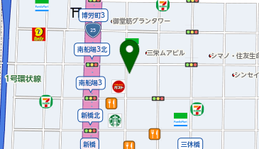 株式会社ビーウェルの地図画像