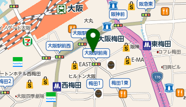 関西鋼材株式会社の地図画像