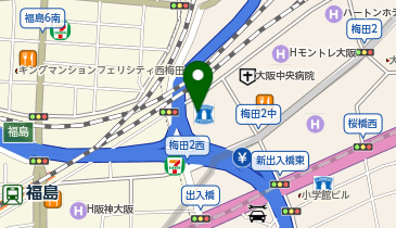 セカイエ株式会社の地図画像