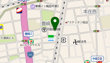 株式会社オーガナイズの地図画像