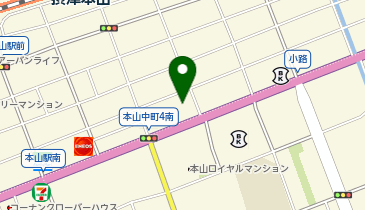 ABOS株式会社の地図画像