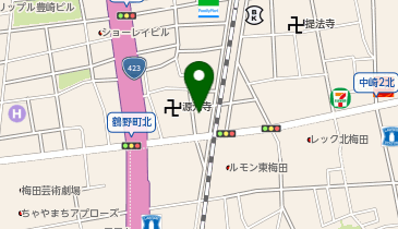 株式会社オーシャンの地図画像