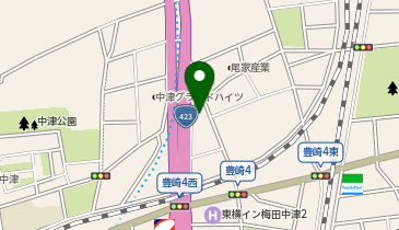 株式会社大阪メトロサービスの地図画像