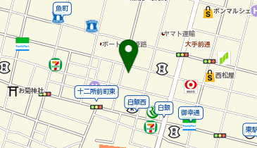湊ハマ株式会社の地図画像