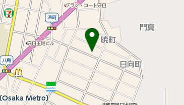 大阪電設工業株式会社の地図画像