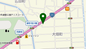 有限会社菱屋の地図画像