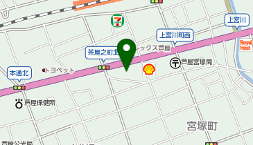 軽撃区有限会社の地図画像