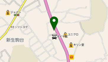 株式会社K2の地図画像