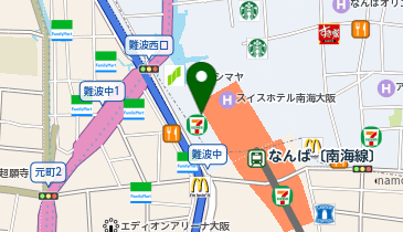 南海ビルサービス株式会社の地図画像