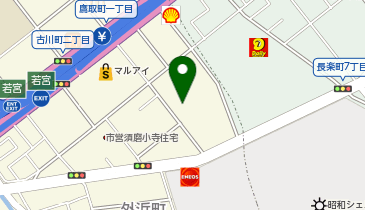 神栄化工株式会社の地図画像