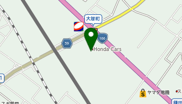 株式会社ホンダカーズ三重の地図画像