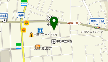 エリアライフ株式会社の地図画像
