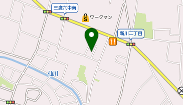有限会社北澤梱包運輸の地図画像