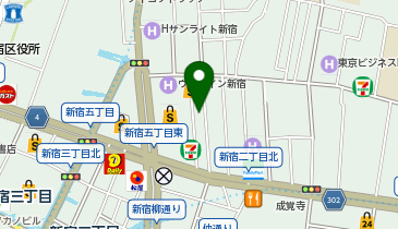 株式会社シンキングの地図画像