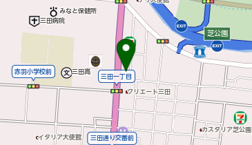 ロンレア株式会社の地図画像