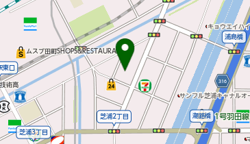 シュナイダーエレクトリック株式会社の地図画像