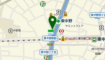 株式会社インタースペースの地図画像