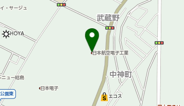 航空電子ビジネスサポート株式会社の地図画像