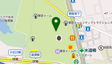 株式会社東京ドームファシリティーズの地図画像